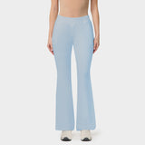 Spodnie medyczne damskie flare BABY BLUE