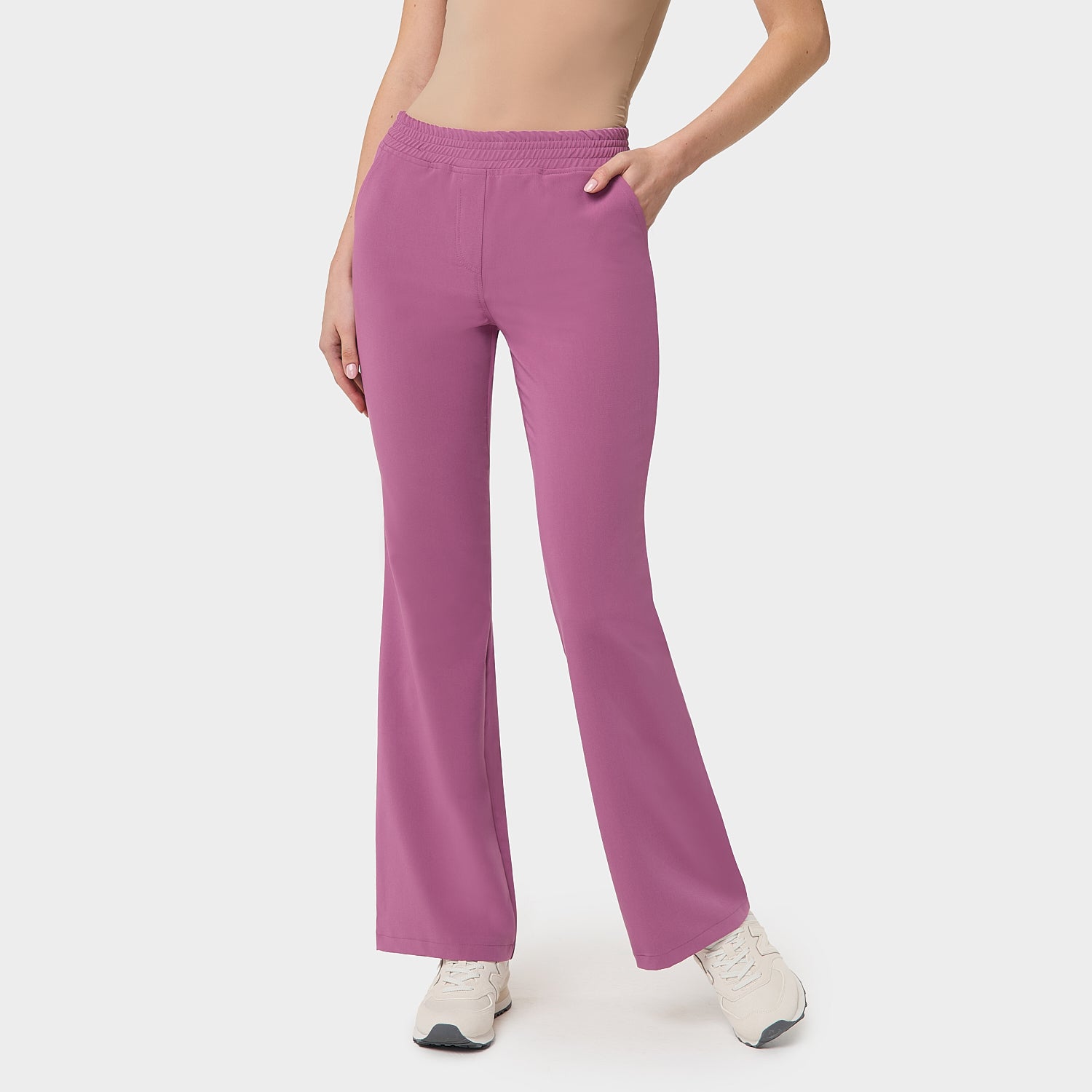 SPODNIE MEDYCZNE FLARE BERRY CRUSH VENA UNIFORMY