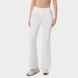 Spodnie medyczne damskie flare CREME