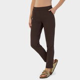 Women's medical trousers - DARK CHOCOLATE