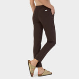 Women's medical trousers - DARK CHOCOLATE