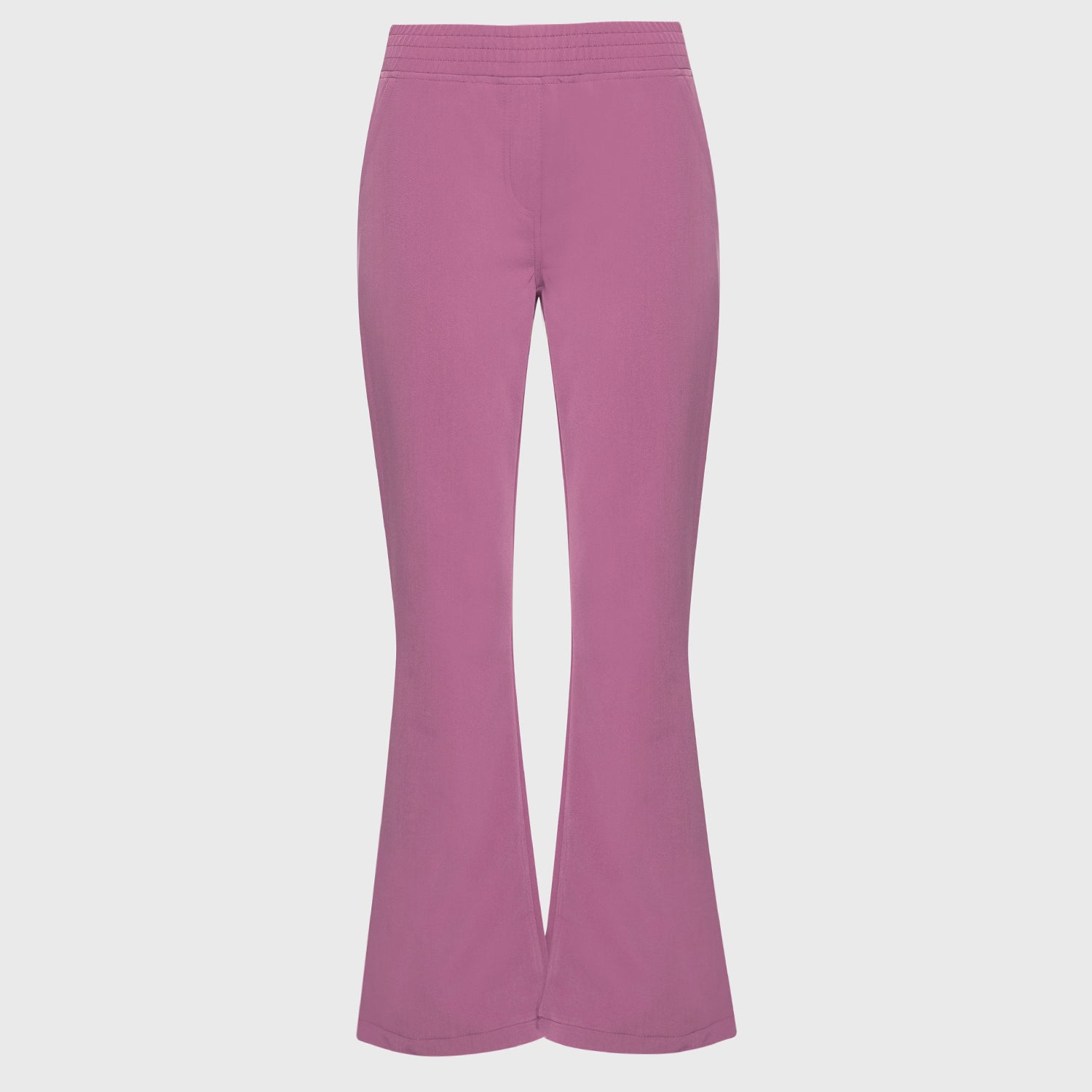 Spodnie medyczne damskie flare BERRY CRUSH