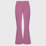 Spodnie medyczne damskie flare BERRY CRUSH