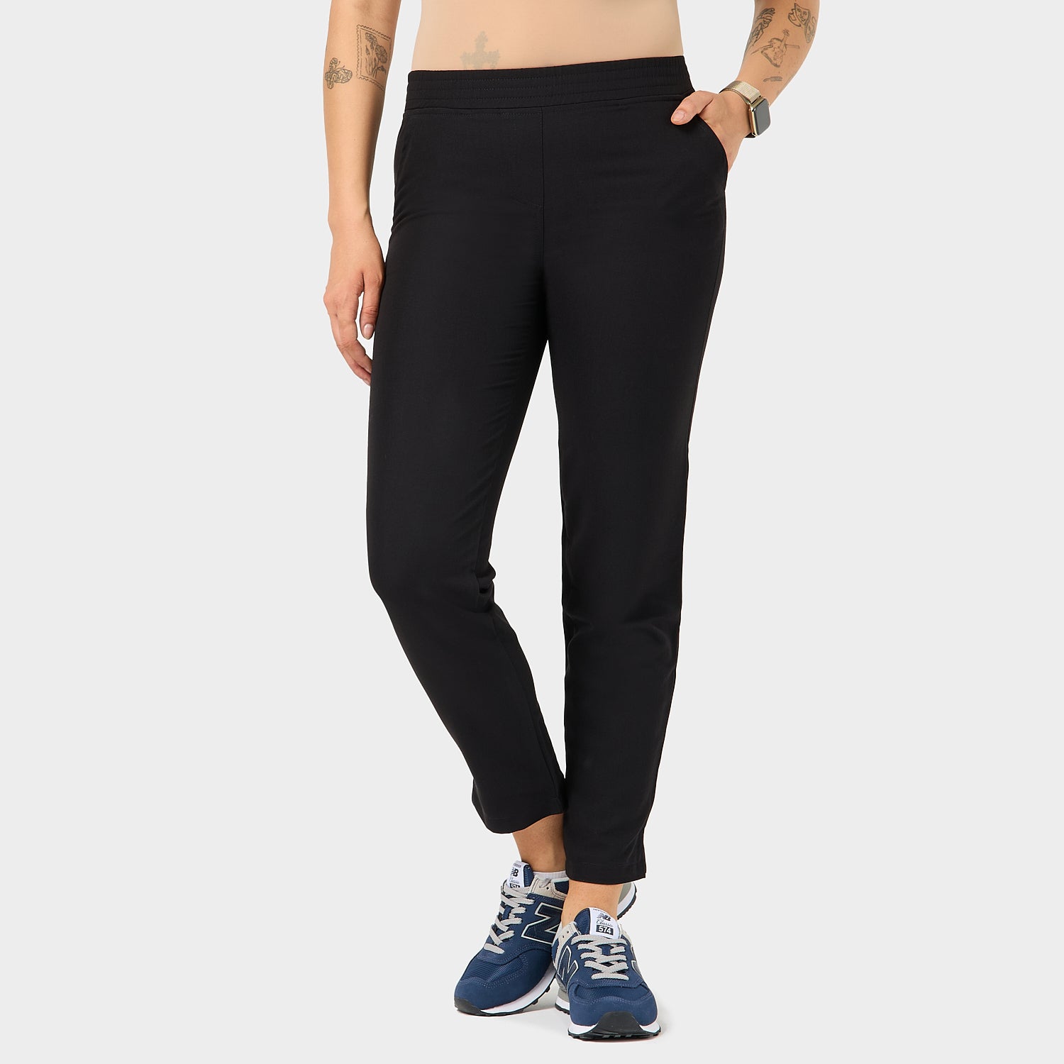 Women's medical trousers - BLACK